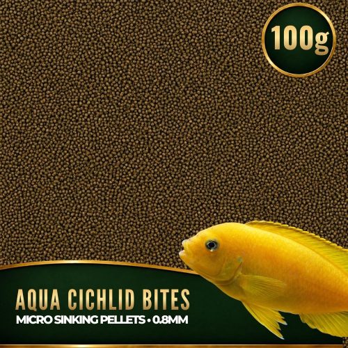 FKC Aqua Cichlid Bites Micro Sinking 0.8mm Pellets 100g-16kg