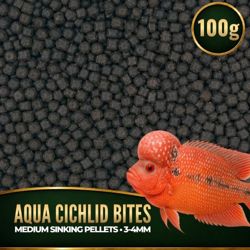 FKC Aqua Cichlid Bites Medium Sinking 3-4mm Pellets 100g-16kg