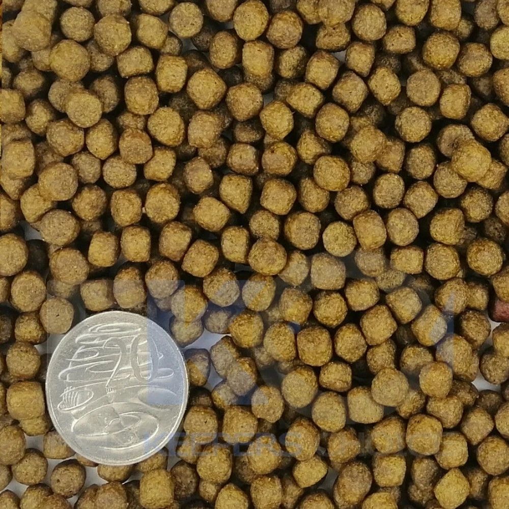 FKC Natural Goldfish & Koi Medium Floating 5-6mm Pellets Coin