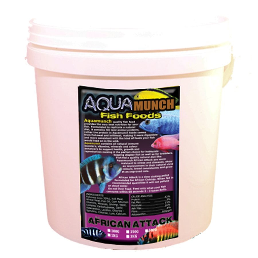 FKC Aqua African Attack Cichlid Small Sinking Pellets 1mm 100g-16kg - Image 8