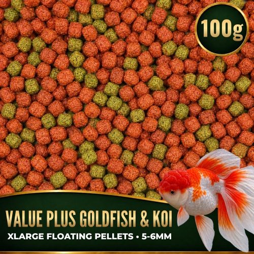 FKC Value Plus Goldfish & Koi XLarge Floating Pellets 5-6mm-100g