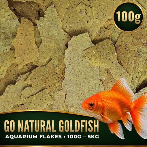 FKC GO Natural Goldfish Aquarium Flakes 100g - 5kg