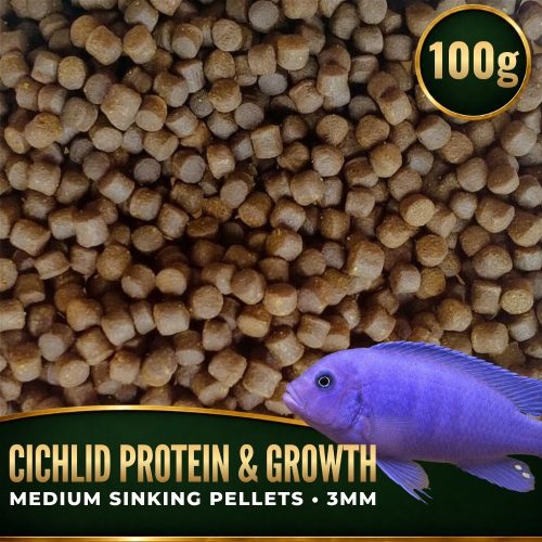 FKC Cichlid Medium Protein & Growth Sinking 3mm Pellets 100g-16kg