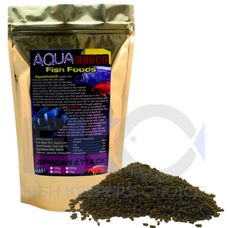 FKC Aqua African Attack Cichlid Medium Sinking Pellets 2-3mm 100g-16kg - Image 3