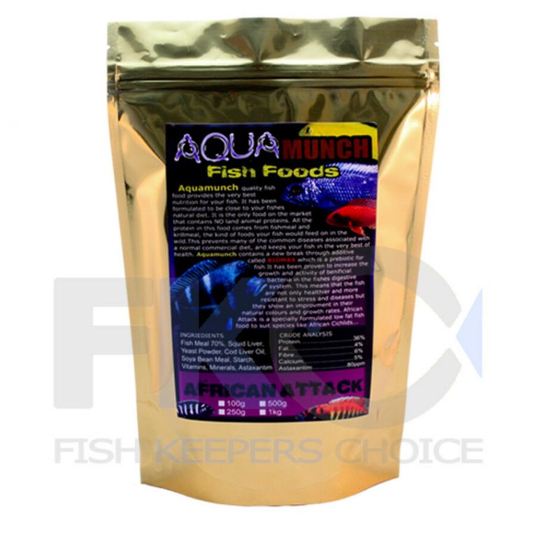 FKC Aqua African Attack Cichlid Small Sinking Pellets 1mm 100g-16kg - Image 4