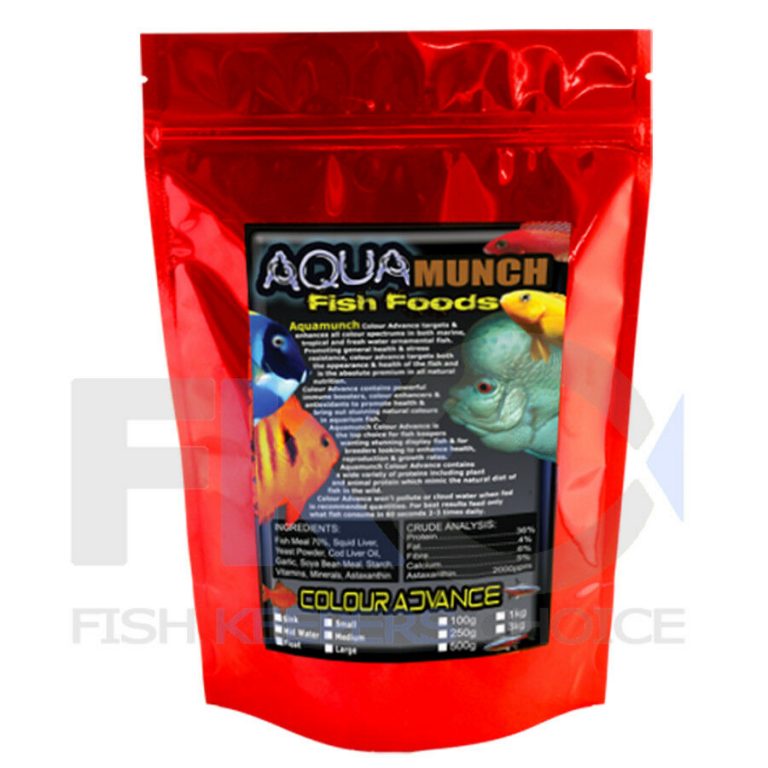 FKC Aqua Colour Advance Tropical & Cichlid Fish Food Pellets Sink Micro 0.8mm - Image 5