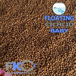 Alternative view of FKC Cichlid Baby Protein & Growth Floating 1.5mm Pellets 100g-16kg