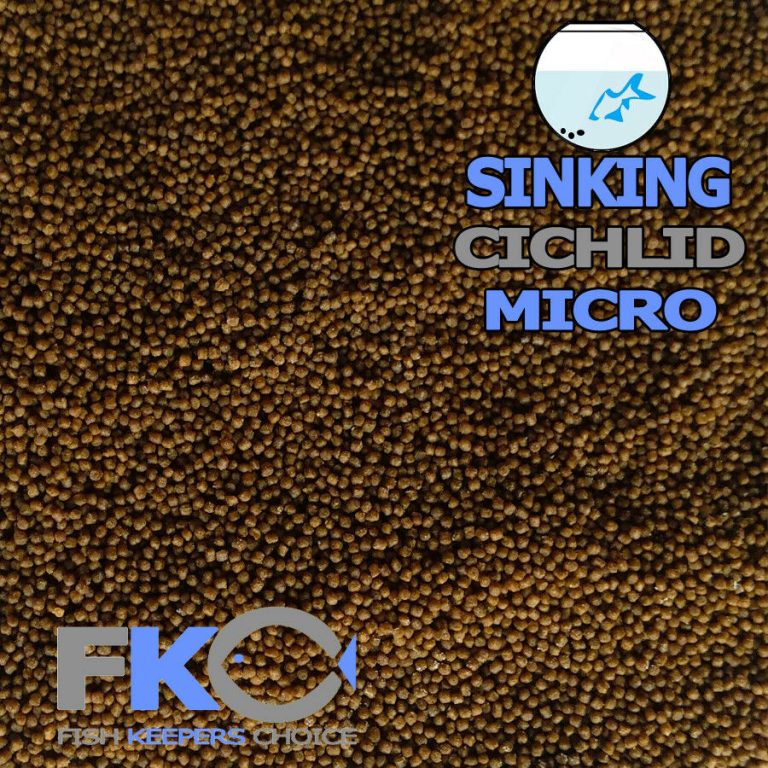 FKC Cichlid micro Protein & Growth Sinking 0.8mm Pellets 100g-16kg