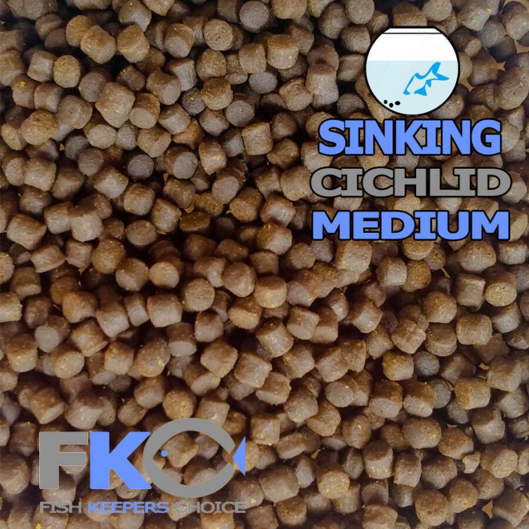 FKC Cichlid Medium Protein & Growth Sinking 3mm Pellets 100g-16kg