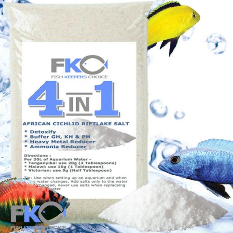 FKC 4 in 1 African Cichlid Riftlake Aquarium Fish Tank PH GH KH Buffer Salt