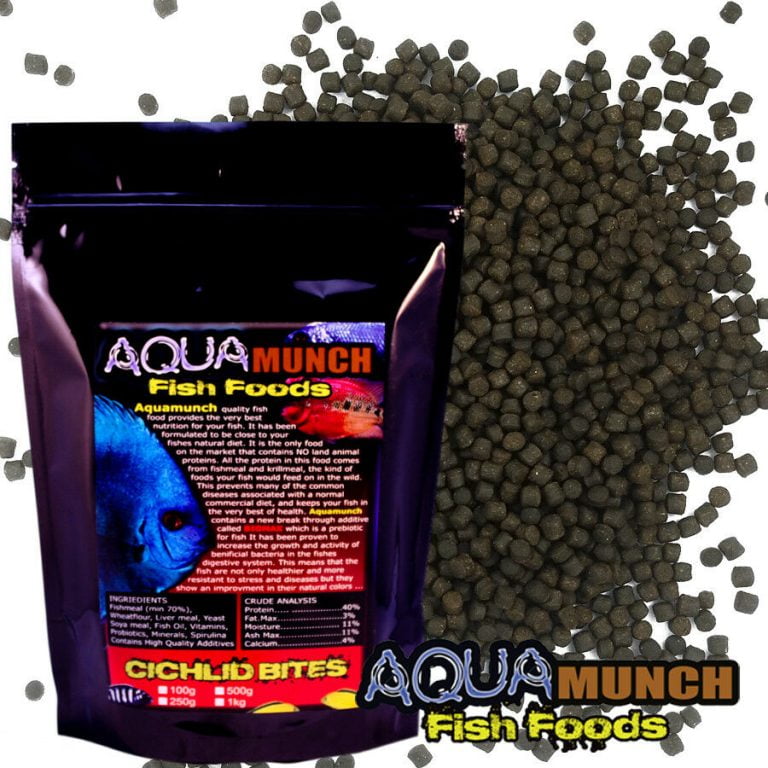 FKC Aqua Cichlid Bites Medium Sinking 3-4mm Pellets 100g-16kg